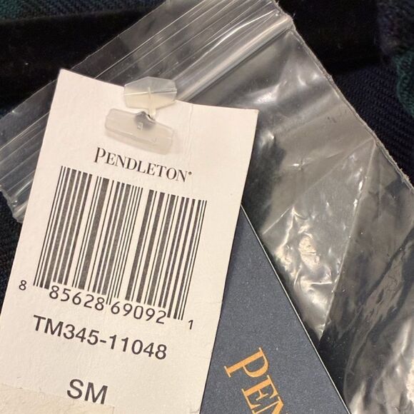 NWT PENDLETON NWT 100% Wool Blackwatch Tartan Plaid Shirt Blue Green Women’s Sm - Picture 4 of 6